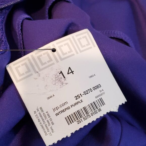 BRAND NEW CLAIBORNE ROUND NECKLINE SLEEVELESS DRESS - Picture 16 of 16